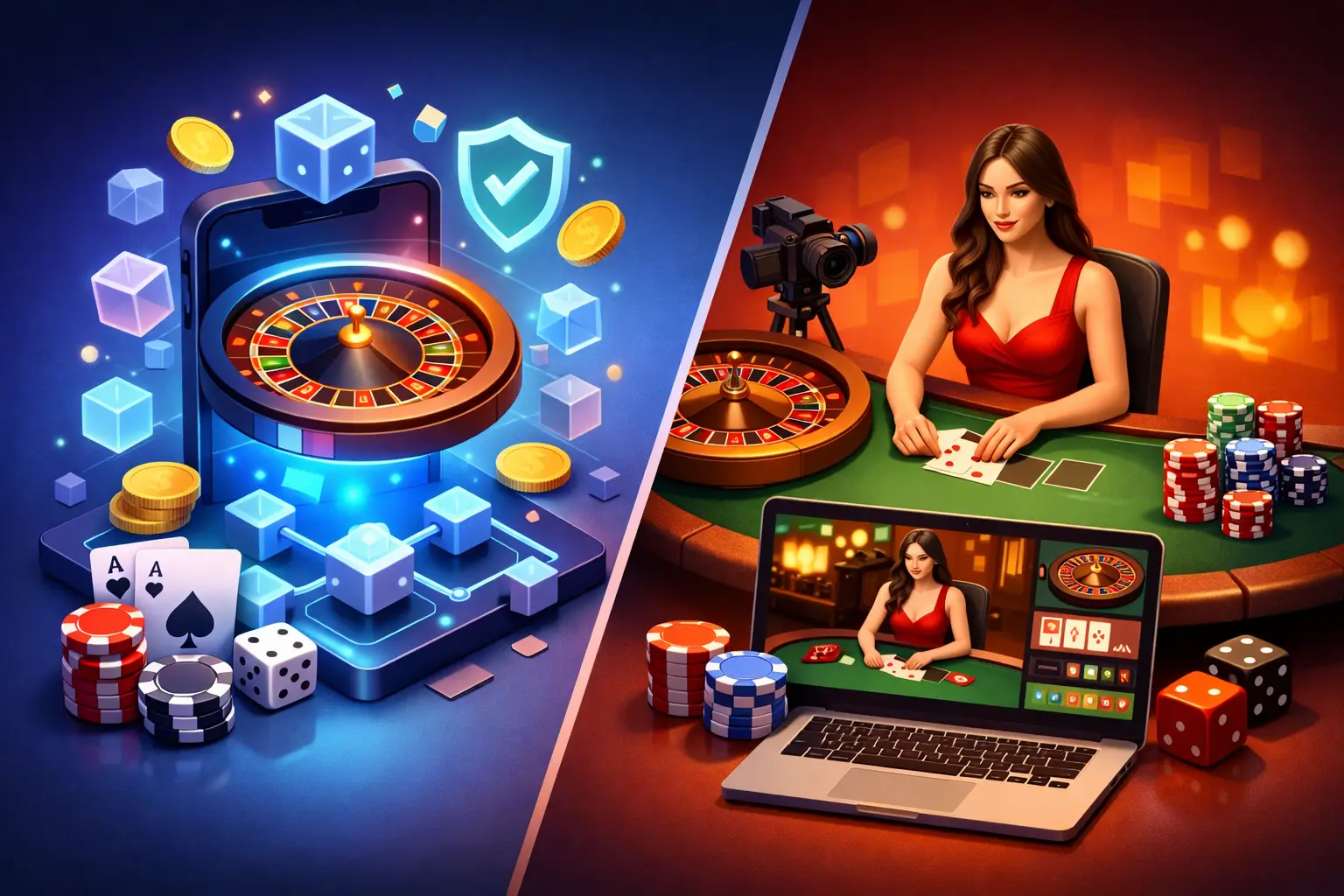 Provably Fair vs Live Dealer - Which Fits You?