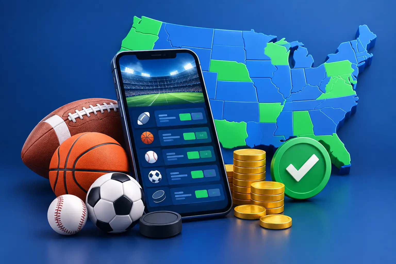 States With Legal Online Sports Betting Today